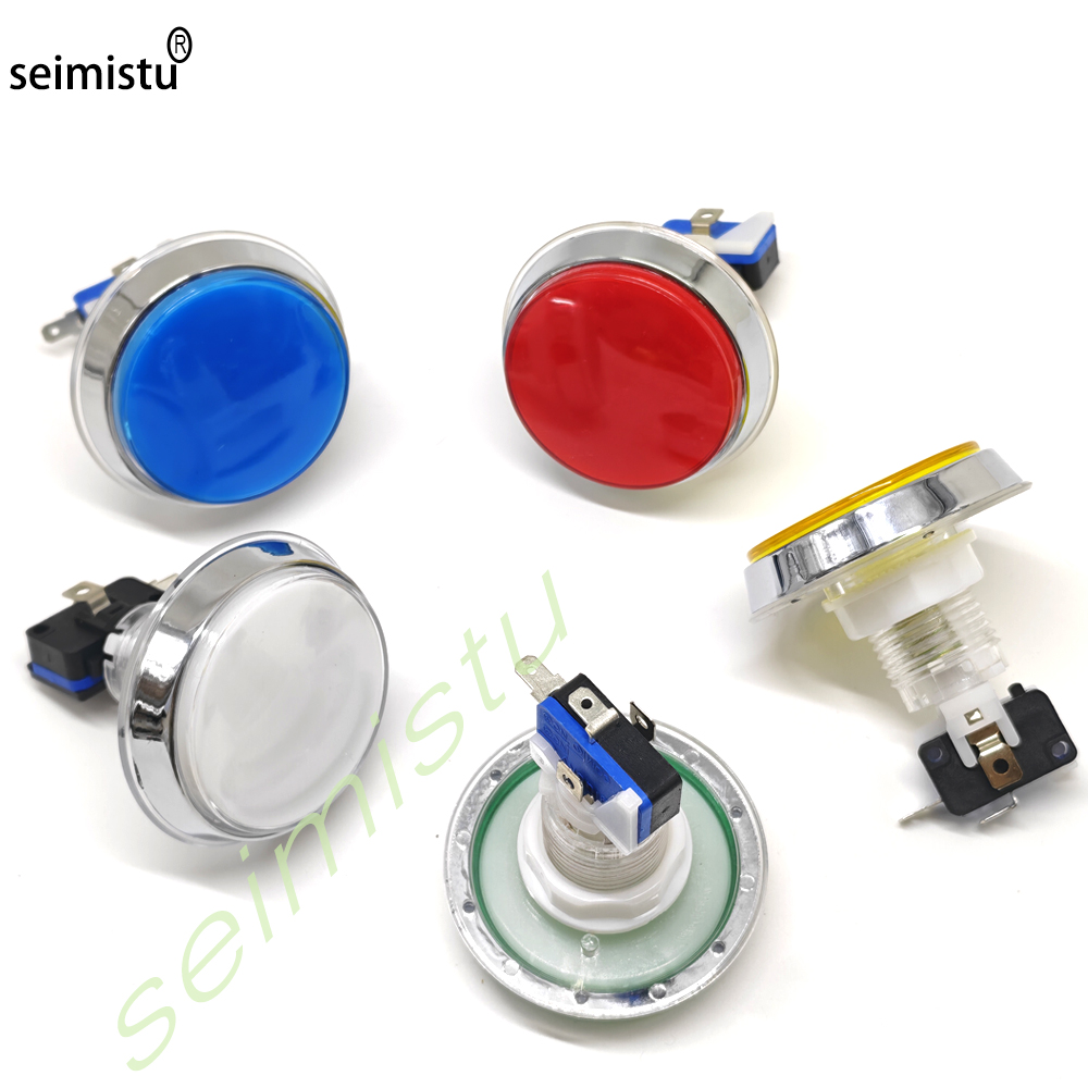 60mm Chrome 12V Flat Arcade LE - Arcade Vending & Laundry 评论和价格